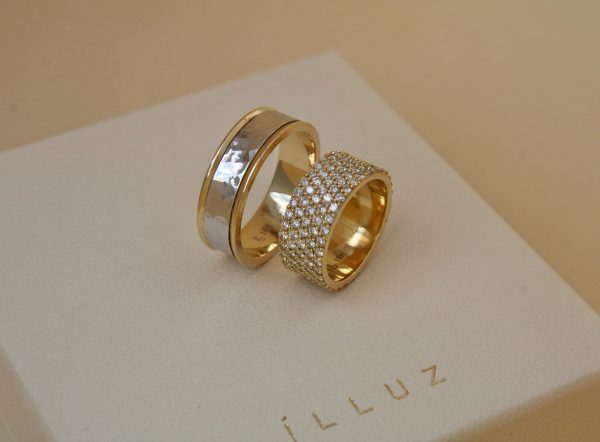 Par de Alianças Full Diamonds - Imagem 6