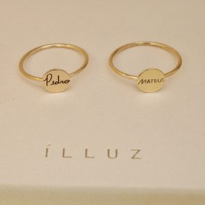 Anel Plaquinha Personalizada
