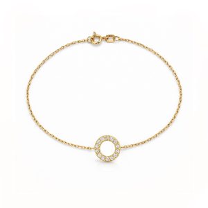 Pulseira Círculo de Brilhantes